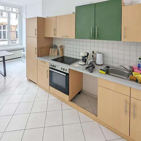 Monteurdreams-De Zentrale, Grosse 5Z Wohnung, 2 Baeder, Kueche Leipzig Exterior photo